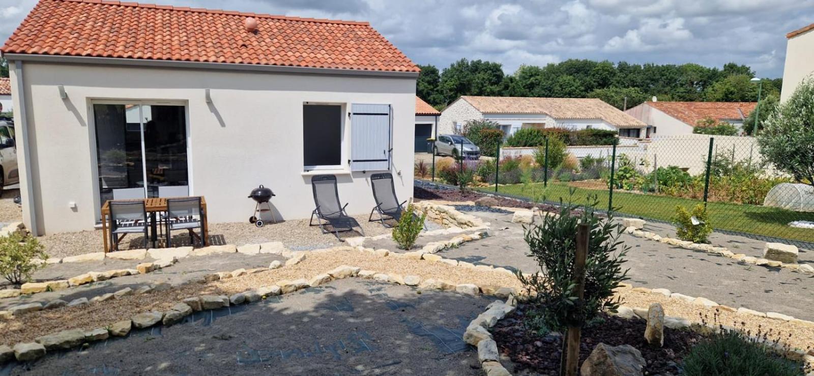 Maison Vendeene Bord De Mer - Env 1 Km Plage- サン・ヴァンサン・シュル・ジャール エクステリア 写真